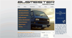 Desktop Screenshot of busmeister.com
